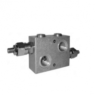 3/8 "overflow cross valve 40-210 bar